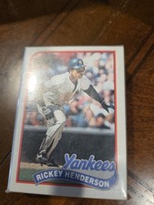 1989 Topps - Collector's Edition #380 Rickey Henderson excellent condition  picture