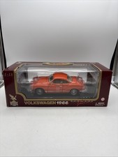 Road Legends 1:18 1966 Volkswagen VW Karmann Ghia Diecast Model | Orange picture