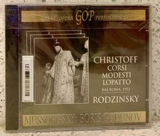 MUSSORGSKY Boris Godunov [1952] (2 discs, GOP) RODZINSKY • CHRISTOFF • PICCHI picture