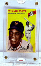 1954 Topps Willie Mays #90 New York Giants HOF Vintage Baseball Card picture