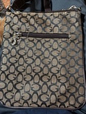 Guess signature jacquard crossbody bag picture
