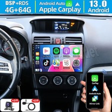 Android 13 Carplay For Subaru Forester Impreza 2012-2015 Car Radio GPS BT 4+64GB picture