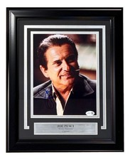 Joe Pesci Signed Framed 8x10 Casino Photo JSA QR picture