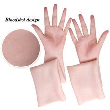 Crossdresser Realistic Bloodshot Silicone Female Gloves Hand Gloves Veins Skin picture