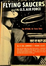 Vintage 1960 FLYING SAUCERS and the US AIR FORCE Book picture