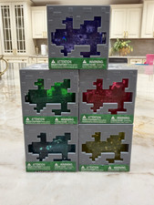 MINECRAFT JELLY CUBES - Viral Squishy IN HAND NEW + RARE - Complete Set [5]🧨 ✅ picture