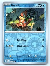 Buizel 057/182 ~ Reverse Holo English Near Mint picture