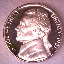 1981 S **PROOF** JEFFERSON NICKEL **FREE SHIPPING** picture