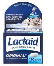 Lactaid Original Strength Caplets 120ct Exp 11/2027 picture