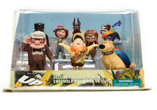 NEW Disney Store Up Deluxe Figurine Playset Carl Dug Kevin Ellie Russell Alpha picture