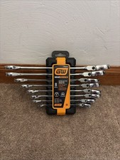 GearWrench GWD8FRWMM 8 Piece Metric Flex Head Ratcheting Wrench Set - new picture