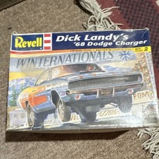 Revell Dick Landy's '68 Dodge Charger 1:25 Plastic Model Kit Unassembled Skill 2 picture