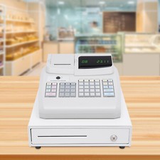 Electronic Cash Register Drawer Box & Key LED Display for Retail/Restaurant POS picture