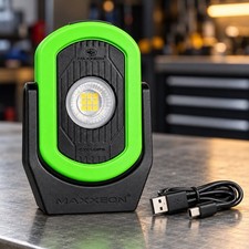 MAXXEON MXN00811 Cyclops LED Work Light 720 Lumens USB-C Rechargeable Green picture