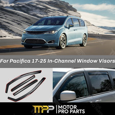 For Chrysler Pacifica 2017-2025  In-Channel  Window Visors Sun Rain Shade Guards picture