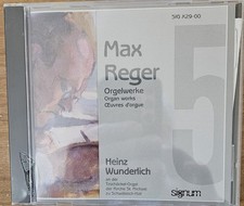 Max Reger: Organ Works (Signum SIG x29-00) Heinz Wunderlich picture