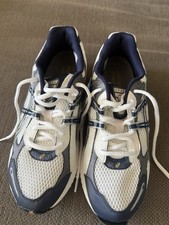 ASICS GT 2110 Men’s Running Shoes Size 9.5 White Blue Gold New With Tags No Box picture