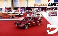 1975 Chicago Auto Show AMC Pacer and Gremlin | 24x36 inch poster | classic | picture