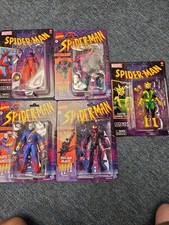 Marvel Legends Lot Retro Chameleon Unlimited Kaine Electro Spider Boy picture