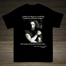 Collection Michael Hutchence Quotes Basic Black All Size Unisex T-Shirt S2808 picture