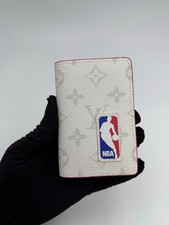 LOUIS NBA Monogram Card Holder Wallet White  picture