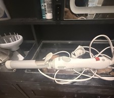 The Beachwaver Co Beachwaver S1.25 Rotating Curling Iron White Automatic Ceramic picture