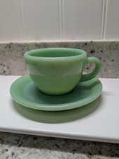 Vtg Fire-King Jadeite OVEN WARE 