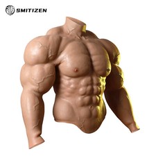 SMITIZEN Mr. Olympi Silicone fake Muscle suit with arms Simulation belly fetish picture