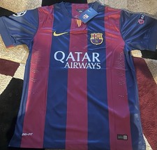 FC Barcelona 2014-15 Home Jersey Lionel Messi #10 Size L Brand New  picture