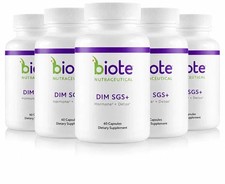 5 Pack DIM SGS+ Hormone Support & Detox Supplement Women's Wellness - 60 Capsule picture