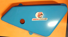 NOS GENUINE  SUZUKI 1972 RV90 LEFT SIDE COVER 47211-27100-137 PERFECT RV OEM NEW picture