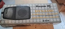 1975 Royce Model 2-075 CB microphone New In Box Vintage 500 Ohm Impedance  picture