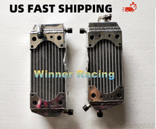 🔥Fit Yamaha YZ125 YZ 125 YZ125X 2005 - 2024 aluminum radiator L+R Brcaced picture