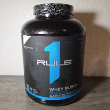 Rule 1 R1 Whey Blend, Vanilla Ice Cream - 4.95 lbs Powder - 24g Whey Concentrate picture