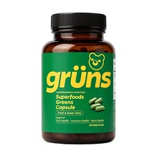 Gruns Superfoods Green Capsule 60 Count Dietary Health Supplements picture