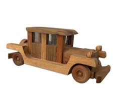 Vintage Handmade Wooden Truck Handcrafted Classic Collectible Boys Room Nursery picture