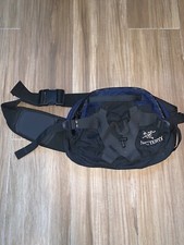 ARCTERYX Q5 Backpack black lumbar waist fanny pack 5 liter Canada made 1478 EUC picture