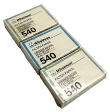 Lot of 3x G.E. / Whatman 1540-324 540 Hardened Ashless 2.4cm Filter Paper 100x picture