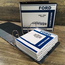 Ford 2000 3000 4000 5000 7000 Series Tractor Service Repair Manual Shop Book Ovh picture