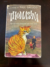 Thomasina Paul Gallico 1957 Doubleday First Edition DJ Cat Who Thought She Was G picture