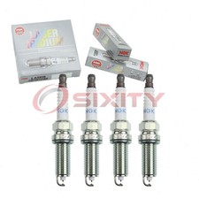4 pc NGK 92217 DILKAR7B8 Laser Iridium Spark Plugs for Ignition Wire fa picture