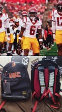 USC Trojans Nike Team Issued Player Backpack SC Football 🏈 NWT 2023 Season Rare picture
