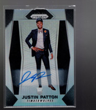 A9251- 2017-18 Panini Prizm Autographs #85 Justin Patton Auto - NM-MT picture