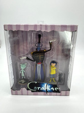 Replica Model 2008 NECA CORALINE NEW Set Mr Bobinsky Ghost Boy Cat Action Figure picture