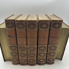 The Works Of Alexander Pope - New Ed- Vol. 6-10 -1871- Leather 41-9 picture