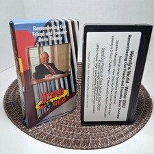 Wendy's World Winter 2002 VHS Dave Thomas Tribute Memorial Corporate Training picture