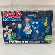 Vintage Arco Mattel Mad Scientist Operating Room No. 8011 Bendy Figure Set picture