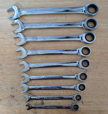 GEARWRENCH 9Pc SAE 12Pt Ratcheting Combination Wrench Set 1/4
