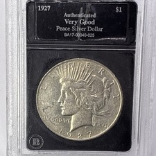 1927‑D Peace Dollar – Denver Mint – High Grade Look – Nice Eye Appeal picture