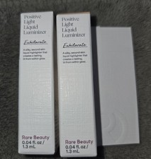 2 x Rare Beauty Positive Light Liquid Luminizer Exhilerate 1.3ml each NEW NIB picture